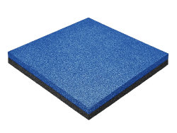 Резиновая плитка M-KORT STANDART, 500x500х50 мм, синяя