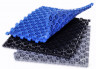 Модульное грязезащитное ПВХ покрытие OPTIMA DUOS 250x250x9мм, синее.