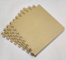 Мягкий пол, коврики-пазлы 50x50x1.4 см, бежевые