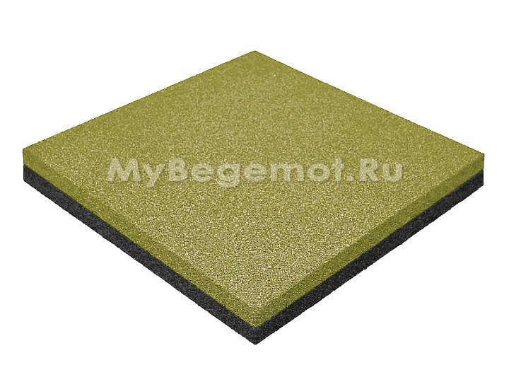 Резиновая плитка  M-KORT STANDART, 500x500х15 мм, песочная